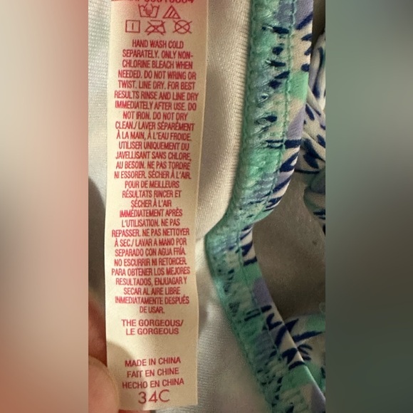 Victoria's Secret Blue and Gray Bikini Swimwear - Picture 7 of 10